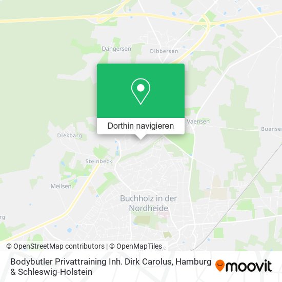 Bodybutler Privattraining Inh. Dirk Carolus Karte