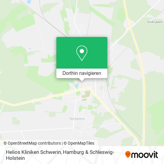 Helios Kliniken Schwerin Karte