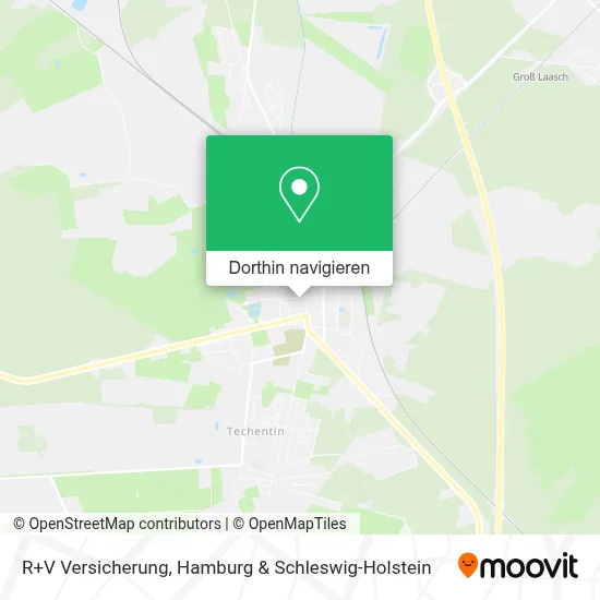 R+V Versicherung Karte
