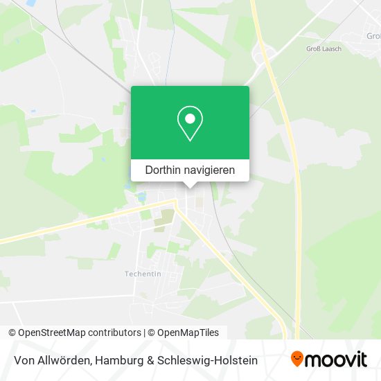 Von Allwörden Karte