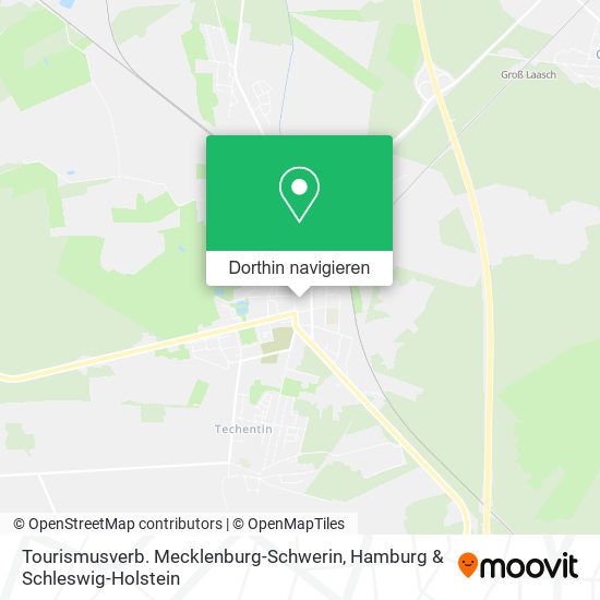 Tourismusverb. Mecklenburg-Schwerin Karte