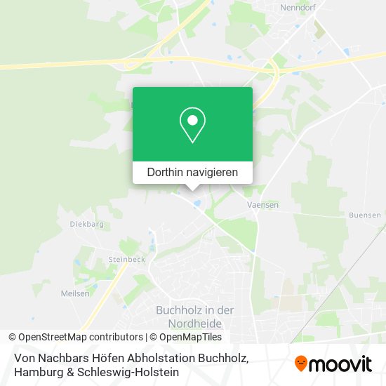 Von Nachbars Höfen Abholstation Buchholz Karte