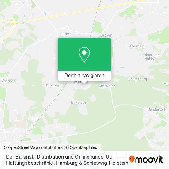 Der Baranski Distribution und Onlinehandel Ug Haftungsbeschränkt Karte