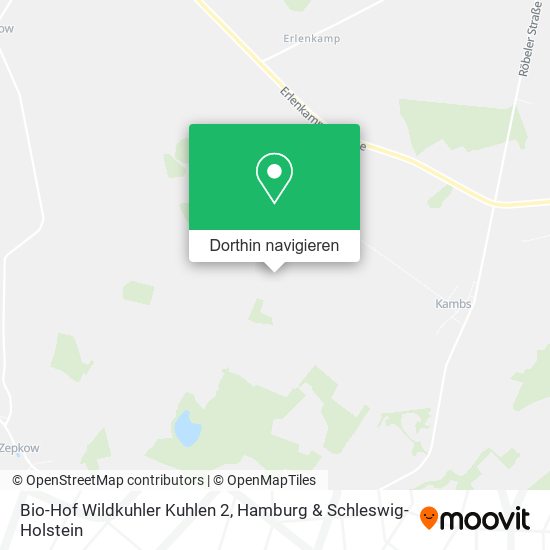 Bio-Hof Wildkuhler Kuhlen 2 Karte