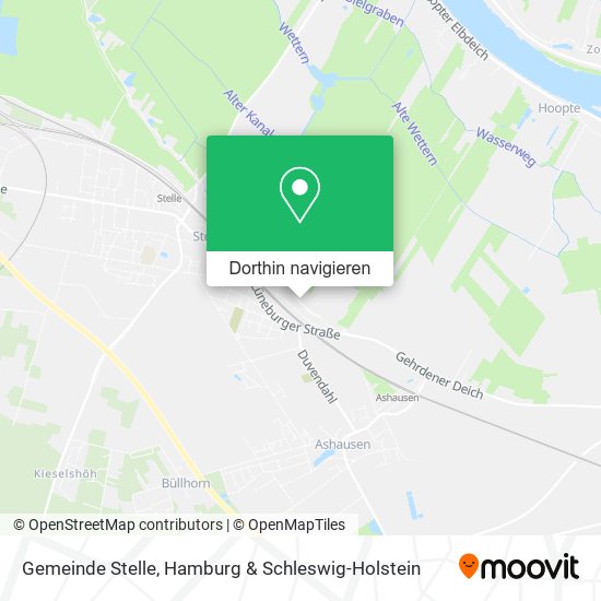 Gemeinde Stelle Karte