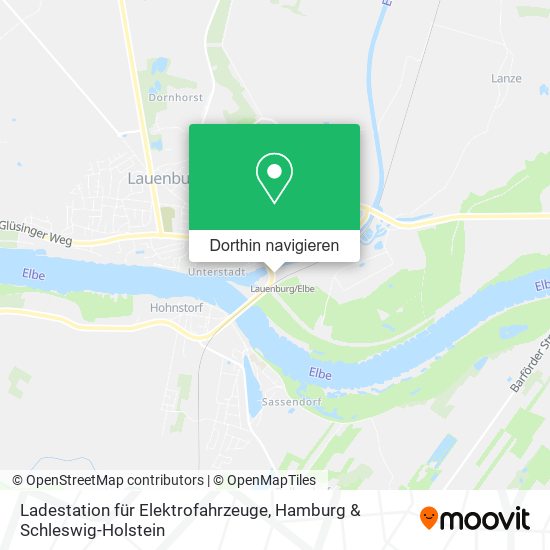 Ladestation für Elektrofahrzeuge Karte