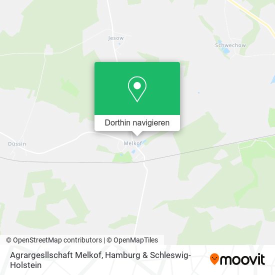 Agrargesllschaft Melkof Karte