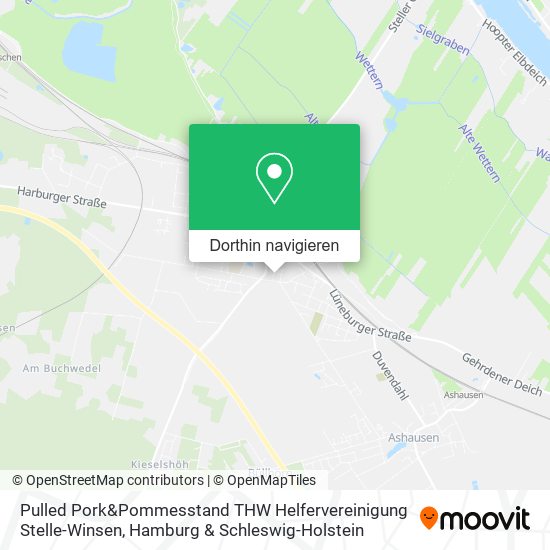 Pulled Pork&Pommesstand THW Helfervereinigung Stelle-Winsen Karte