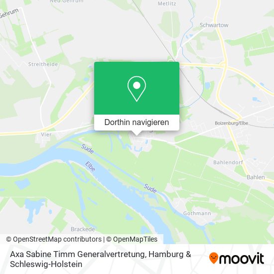 Axa Sabine Timm Generalvertretung Karte