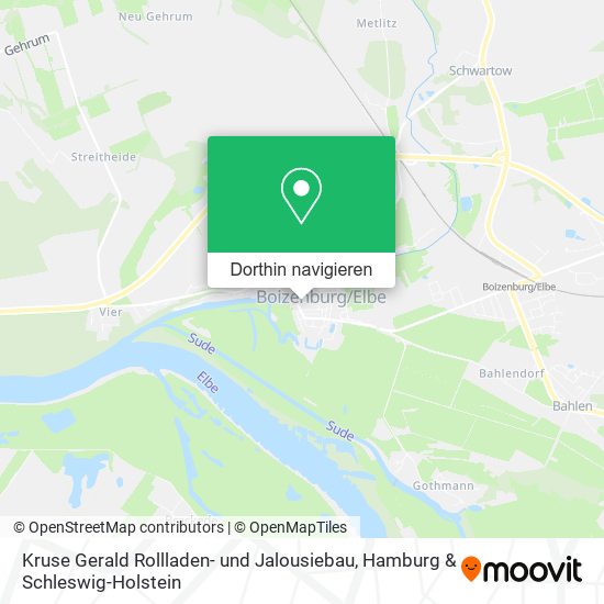 Kruse Gerald Rollladen- und Jalousiebau Karte