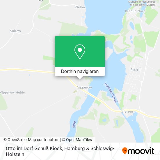 Otto im Dorf Genuß Kiosk Karte
