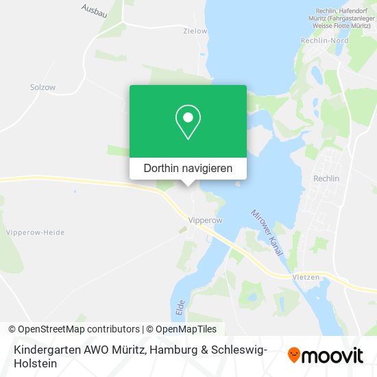 Kindergarten AWO Müritz Karte