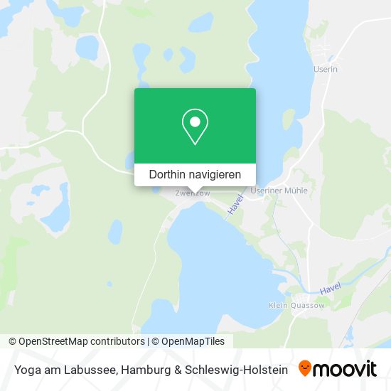 Yoga am Labussee Karte