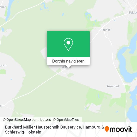 Burkhard Müller Haustechnik Bauservice Karte