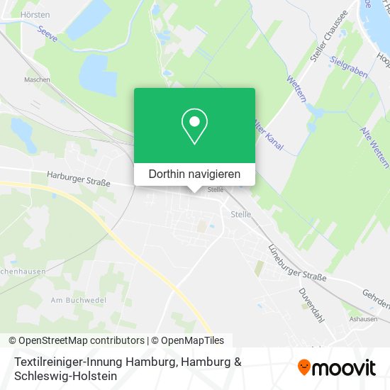 Textilreiniger-Innung Hamburg Karte