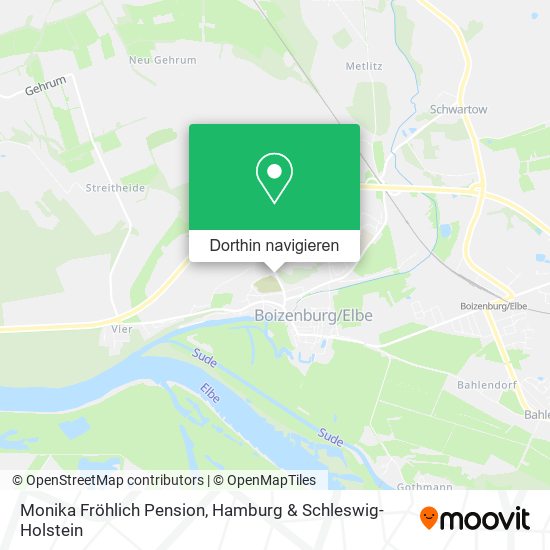 Monika Fröhlich Pension Karte