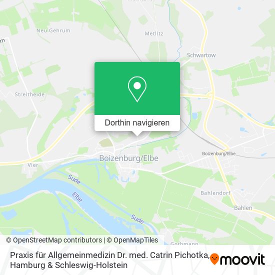 Praxis für Allgemeinmedizin Dr. med. Catrin Pichotka Karte