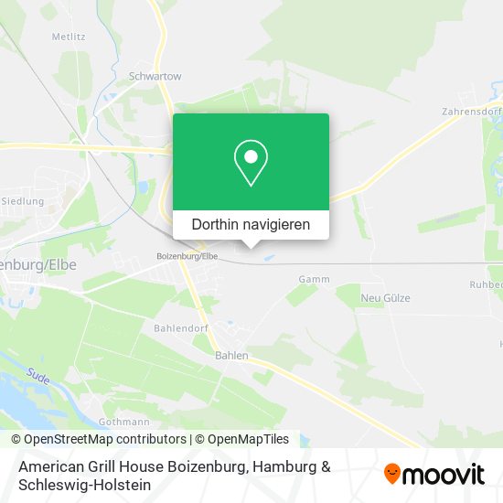 American Grill House Boizenburg Karte