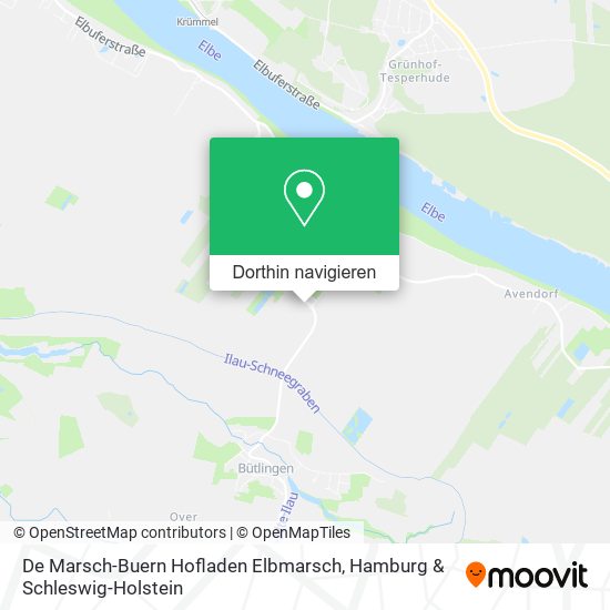 De Marsch-Buern Hofladen Elbmarsch Karte