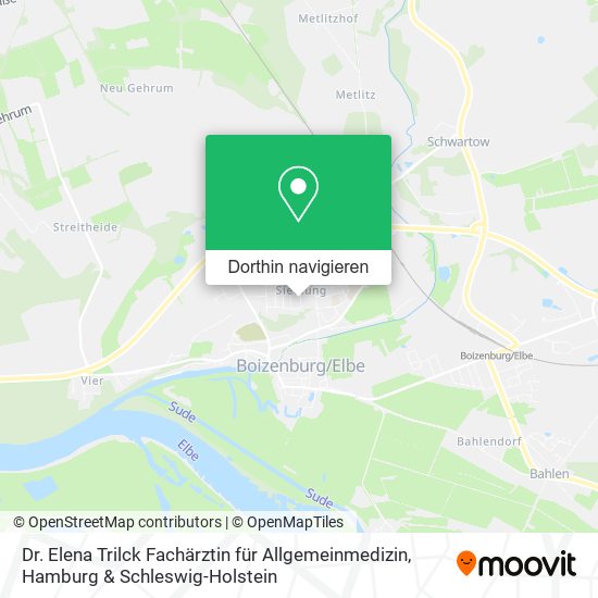 Dr. Elena Trilck Fachärztin für Allgemeinmedizin Karte