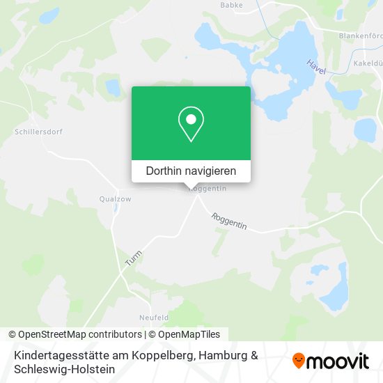 Kindertagesstätte am Koppelberg Karte