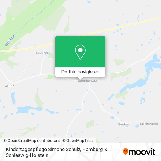 Kindertagespflege Simone Schulz Karte