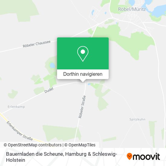 Bauernladen die Scheune Karte