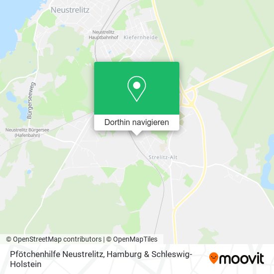 Pfötchenhilfe Neustrelitz Karte