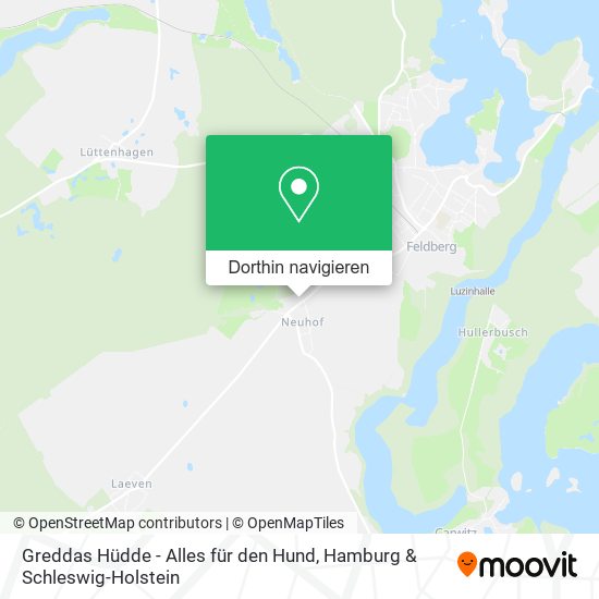Greddas Hüdde - Alles für den Hund Karte