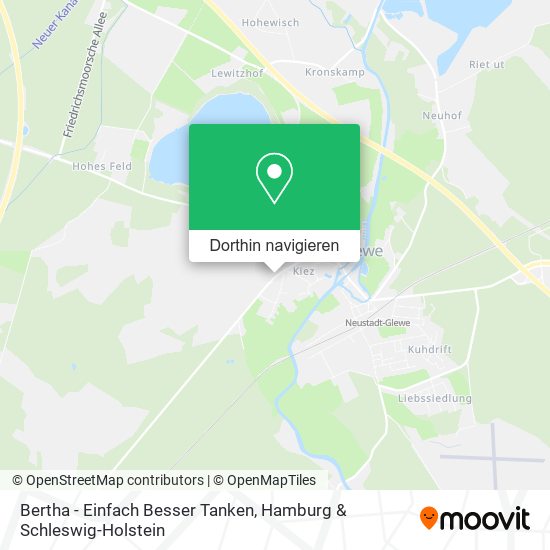 Bertha - Einfach Besser Tanken Karte