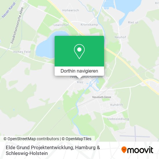 Elde Grund Projektentwicklung Karte