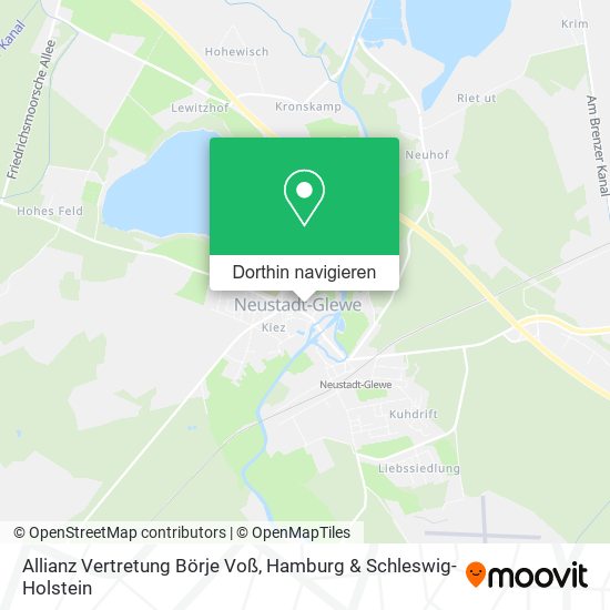 Allianz Vertretung Börje Voß Karte