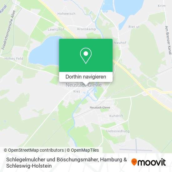 Schlegelmulcher und Böschungsmäher Karte