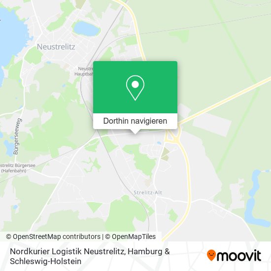 Nordkurier Logistik Neustrelitz Karte