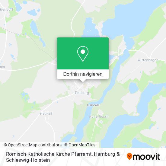 Römisch-Katholische Kirche Pfarramt Karte