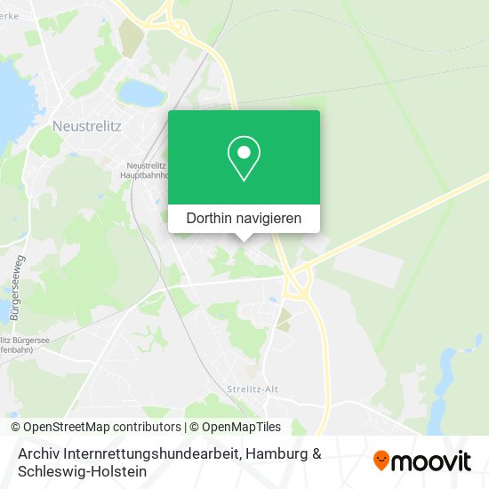 Archiv Internrettungshundearbeit Karte