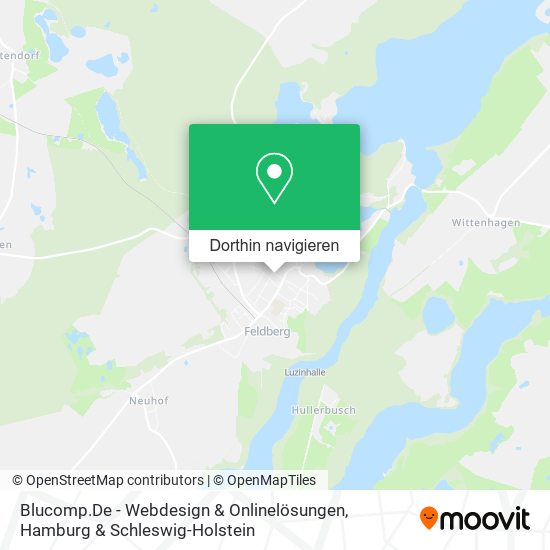 Blucomp.De - Webdesign & Onlinelösungen Karte