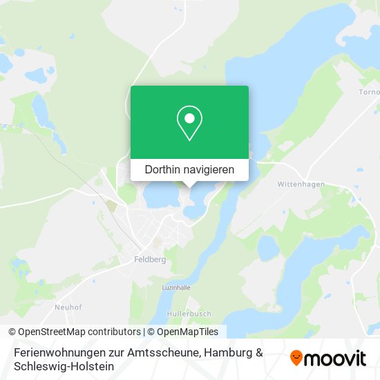 Ferienwohnungen zur Amtsscheune Karte