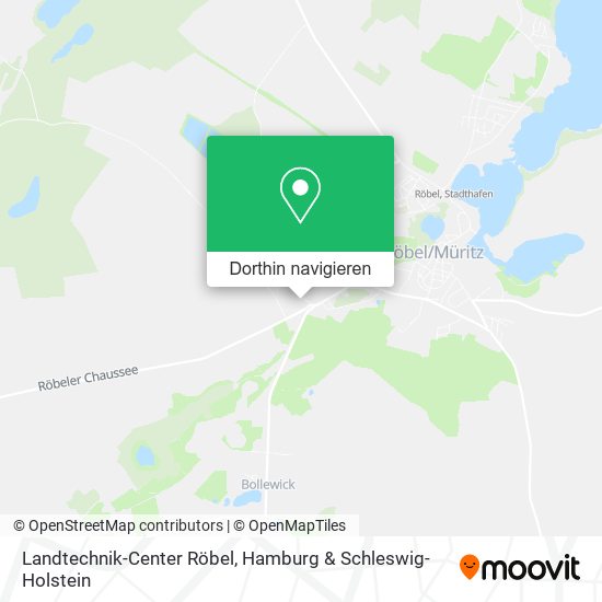 Landtechnik-Center Röbel Karte