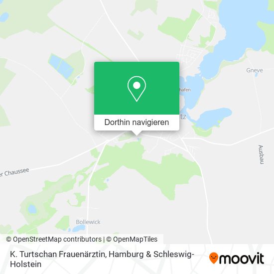 K. Turtschan Frauenärztin Karte