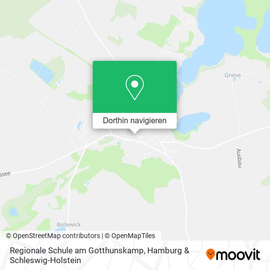 Regionale Schule am Gotthunskamp Karte