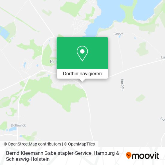 Bernd Kleemann Gabelstapler-Service Karte