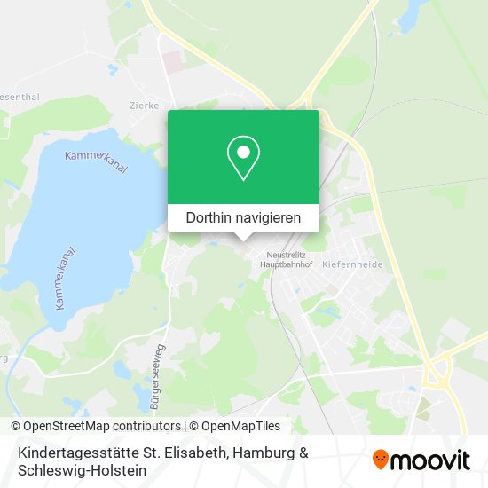 Kindertagesstätte St. Elisabeth Karte