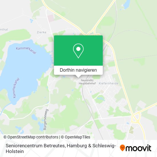 Seniorencentrum Betreutes Karte