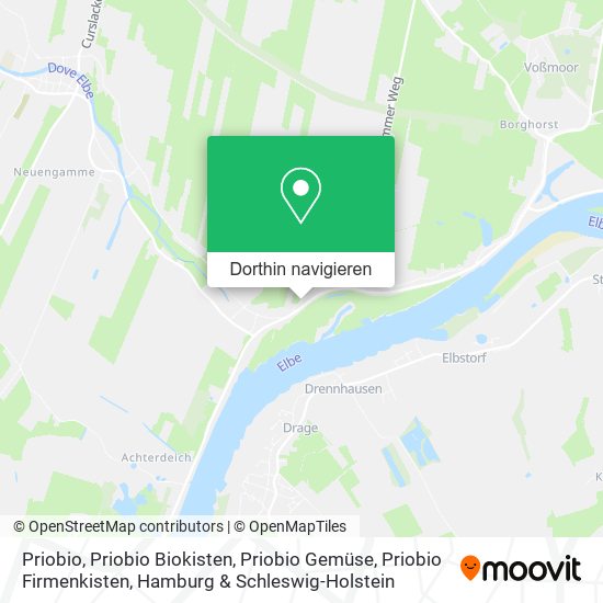 Priobio, Priobio Biokisten, Priobio Gemüse, Priobio Firmenkisten Karte
