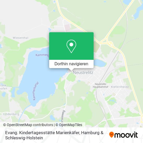 Evang. Kindertagesstätte Marienkäfer Karte