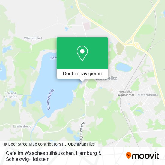 Cafe im Wäschespülhäuschen Karte
