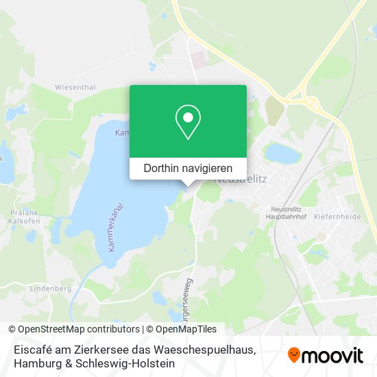 Eiscafé am Zierkersee das Waeschespuelhaus Karte