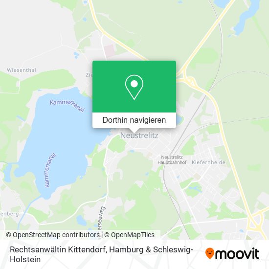 Rechtsanwältin Kittendorf Karte