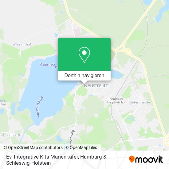 Ev. Integrative Kita Marienkäfer Karte